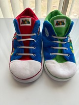 Super Mario Nintendo Unisex Size 6 High Top License house Slipper shoes - £13.03 GBP