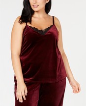 I.N.C. Womens Lace-Trim Velvet Cami Top - $15.00