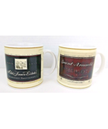 Angela Stachling Private Reserve Merlot and Cabernet Sauvignon Coffee Cups - $11.49