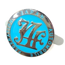 Japan Automobile Federation JAF METAL Emblem Badge For All Cars Front Grille - £10.22 GBP