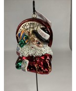 Christopher Radko &quot;NO TIME FOR THE PRESENT SANTA&quot; Christmas Ornament - $27.40 CAD