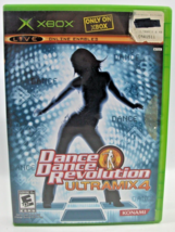 Dance Dance Revolution Ultramix 4 XBOX Video Game Tested Works - £3.48 GBP