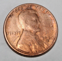 1929 S  penny, mistrike- L in Liberty - $94.99