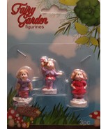 Fairy Garden Figurines Girls Playing 3/Pk S22b - £2.34 GBP