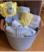 Louie Lion Baby Gift Basket - £54.99 GBP