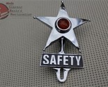Amber Light Safety Star License Plate Topper Ornament Custom Truck Hot R... - $2,034.08
