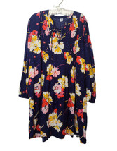 Old Navy Floral Tunic Dress Size 2XL Pin Tuck - £17.58 GBP