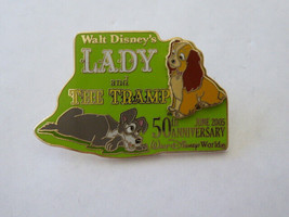 Disney Trading Pins 39445 WDW - Lady and The Tramp 50th Anniversary - £49.77 GBP