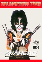 KISS Peter Criss &quot;AHEAD Drumsticks&quot; 17 x 25 Inch Reproduction Promo Poster - £35.84 GBP