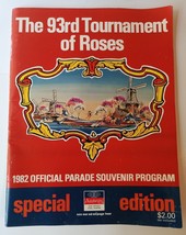 The 93rd Tournament of Roses 1982 Official Parade Souvenir Program, Spec... - $121.87 MXN