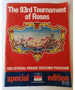 The 93rd Tournament of Roses 1982 Official Parade Souvenir Program, Spec... - $120.46 MXN