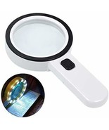 Magnifying Glass with Light, 30X Large Handheld Magnifying Glass 12 LED ... - €12,65 EUR