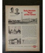 Vintage 1961 Phillips 66 Four Corners Aviation Full Page Original Ad - £5.22 GBP