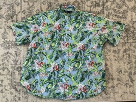 Polo Ralph Lauren Hawaiian Shirt Men 3XB Floral Camp Beach Vacation Brig... - $49.49