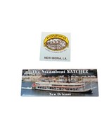 Louisiana Souvenir Refrigerator Magnets NOLA Steamboat Natchez &amp; Konriko - $6.99