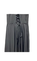 Marthea Maxi Dress Large Corset Fairygoth Renaissance Witchy Regency Mil... - $40.37 CAD