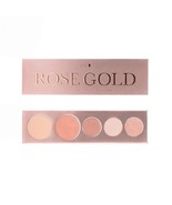 100 PURE Rose Gold Makeup Palette All in One Compact 3 Eyeshadow Blush F... - $77.00