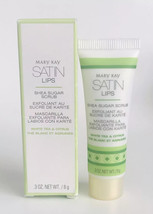NEW: Mary Kay Satin Lips White Tea &amp; Citrus Shea Sugar Scrub 094712 FAST... - $8.50