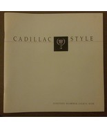 1989 Cadillac Style Deluxe Full Line Brochure 89 and Color Leather Fabri... - $33.93 CAD