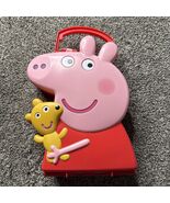 2003 Original Peppa Pig Travel Case W/ Carrying Handle No Figures - €9,42 EUR