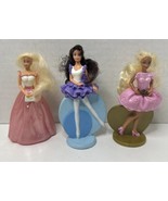 Lot of 2018 Barbie McDonalds set happy meal toy 3 - $146.60 MXN