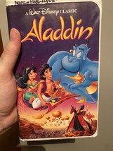 Vintage Rare Aladdin (VHS,1993) Black Diamond #1662 Walt Disney Classic - £40.44 GBP