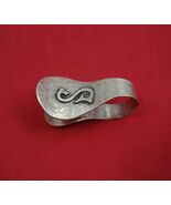 Arts and Crafts by John Bellis Sterling Silver Napkin Clip w/ Stylized B... - €192,81 EUR