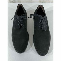 To Boot New York Adam Derrick Mens Black Suede Oxford Shoes Italy Size 9 - $47.50