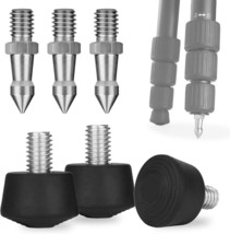 Rigych Offers Three Sets Of Universal Anti-Slip 3/8 Thread Rubber Tripod... - $29.76