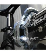 Pewag Chain 4 ft Square Link 1/2&quot; 12 mm Security Chain for Bicycle &amp; Mot... - $151.46