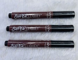 NYX Super Cliquey Matte Lipstick SCLS04 Conform Bundle Set Of 3 - £15.08 GBP