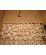 TWENTY-FIVE (25) PINE UNFINISHED WOOD CABINET PULLS BOX LOT LOT E - $297.97 MXN