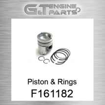 F161182 PISTON &amp; RINGS Reliance Power (NEW AFTERMARKET) - £124.41 GBP