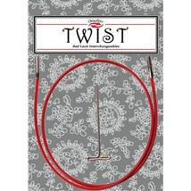 ChiaoGoo Twist Red Lace Interchangeable Cables 14"-Mini - £15.17 GBP