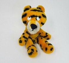 8&quot; VINTAGE 1977 DAKIN SAMBO&#39;S RESTAURANT STRIPED TIGER STUFFED ANIMAL PL... - £29.57 GBP