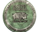 Reuzel Hollands Finest Pomade Grease Medium Hold Green 12oz 340ml - £23.63 GBP