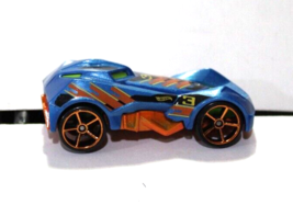 2014 Mattel Hot Wheels RD-03 Cast Model Race Car Blue With Orange And Lime Green - £539.81 GBP
