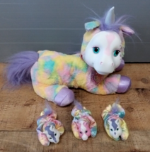 Unicorn Surprise Skyla Rainbow Stuffed Animal Unicorn and 3 Babies  - £19.97 GBP