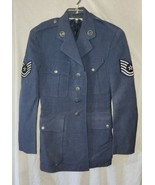 VTG WW2 WWII Era Tech Sargent E-6? Airmen Air Force Jacket 37R Wool - £62.57 GBP