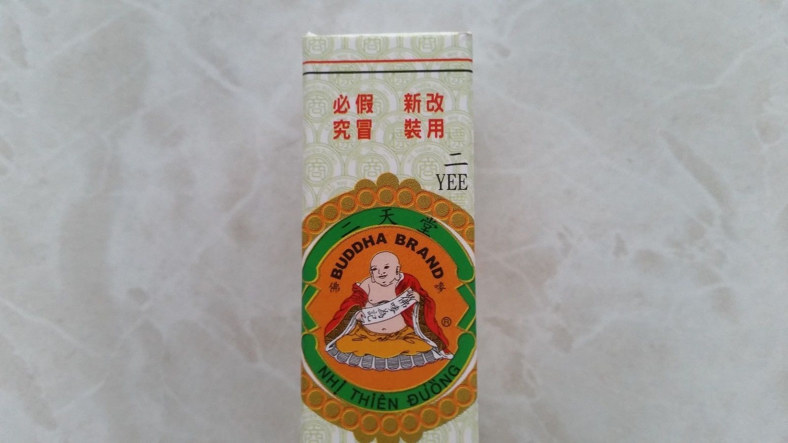 1 Pcs, YEE TIN TONG, OIL, SKIN CARE, 0.1 OZ ( 3 ML ), BUDDAHA BRAND, ( NEW )