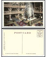 WYOMING Postcard - Yellowstone Park, Old Faithful Inn, The Lobby F28 - $87.63 MXN