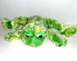St Pats Tie Dyed Green Frog Plush Stuffed Animal by Ganz CUTE Patricks Gift - $13.06
