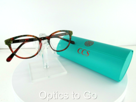 Coco Song Ccs 123 (C:03) Havana Multicolored 50-19-140 Eyeglass Frames - £85.91 GBP