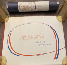 American Oil Company, Americana Portraits Of A Growing Nation, 1963 - £14.58 GBP