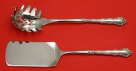 Feliciana By Wallace Sterling Silver Italian Serving Set 2-Pc HHWS Custom Made - £115.88 GBP