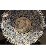 Antique Delft wall plate with cupid, marked bottom - £77.09 GBP