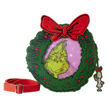 Dr. Seuss&#39; How the Grinch Stole Christmas! Wreath Crossbody - £85.84 GBP