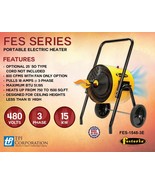 Fostoria FES-1548-3E 15KW 480V 3Ph Portable Electric Salamander Heater - $1,589.07