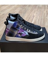 Converse Pro Leather Hi Chase The Drip Mens Size 10 Suede Black Purple S... - £50.25 GBP