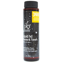 Jks International Liquid HD Shades &amp; Toners 3NW Demi-Permanent Color 2oz... - £8.65 GBP